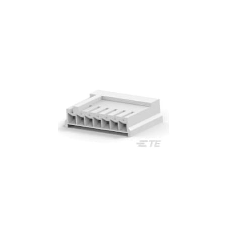 Te Connectivity Board Connector, 7 Contact(S), 1 Row(S), Female, Crimp Terminal, Natural Insulator, Receptacle 171822-7